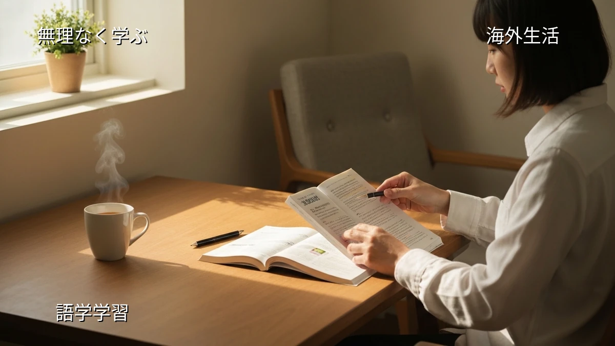 忙しい人でも海外生活で語学を無理なく始める時間術